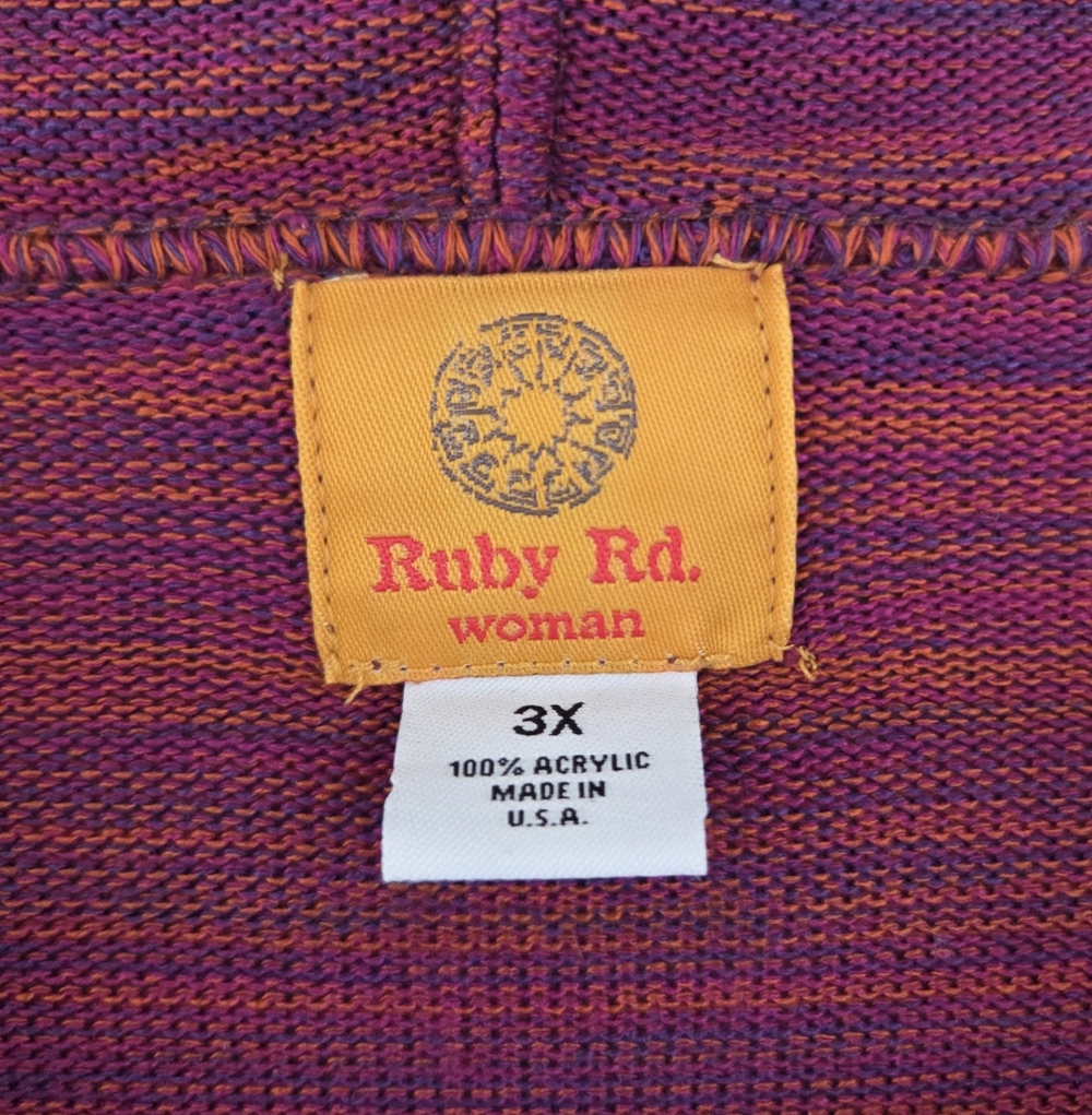 Ruby Rd. Women's Multicolor Sweater - Picture 2 of 4